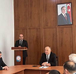 Ucar rayonunda Xocalı soyqırımının 34-cü ildönümü ilə bağlı tədbir keçirildi