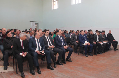 Ucar rayon İcra Hakimiyyəti Başçısı Mənsur Məmmədovun 01 aprel 2026-cı il tarixdə Quləbənd kəndində səyyar qəbulu keçirilib