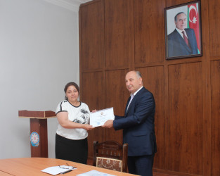 Ucar rayonunda dövlət qulluqçularının peşə bayramı günü qeyd edildi