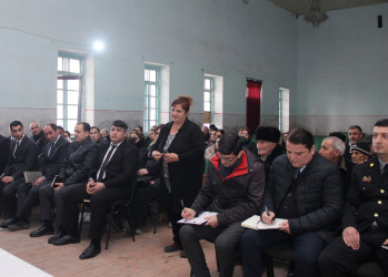 Ucar rayon İcra Hakimiyyəti Başçısı Mənsur Məmmədov 04 mart 2026-cı il tarixdə Qaradağlı kəndində səyyar qəbul keçirib