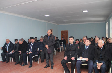 Ucar rayon İcra Hakimiyyəti Başçısı Mənsur Məmmədov 11 fevral 2026-cı il tarixdə Yuxarı Şilyan kəndində səyyar qəbul keçirib