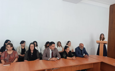 Ucar rayonunda 20 sentyabr - Dövlət Suverenliyi Gününə həsr edilmiş tədbir keçirildi