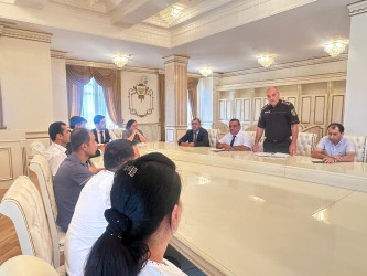 Ucar Rayon Heydər Əliyev Mərkəzində Korrupsiyaya qarşı mübarizənin gücləndirilməsinə dair 2022─2026-cı illər üçün Milli Fəaliyyət Planı” üzrə Tədbirlər Planı”nda nəzərdə tutulmuş tədbirlərin icrası ilə bağlı maarifləndirmə tədbiri keçirildi