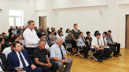 Ucar rayon İcra Hakimiyyəti Başçısı Mənsur Məmmədovun 23 sentyabr 2026-cı il tarixdə Qazyan kəndində səyyar qəbulu keçirilib