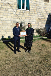 Ucar rayonun bir qrup sakininin Rayon İcra Hakimiyyəti Başçısının Fəxri Fərmanı ilə təltif olunması barədə