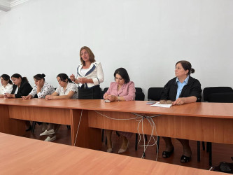 Ucar rayonunda qadınların toplantısı keçirilmişdir
