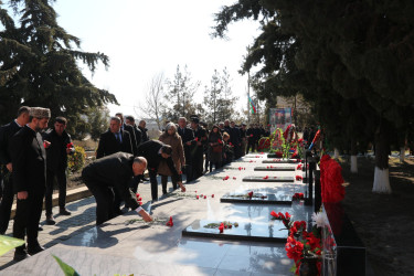Xocalı soyqırımının 31-ci ildönümü Ucar rayonunda da qeyd olundu