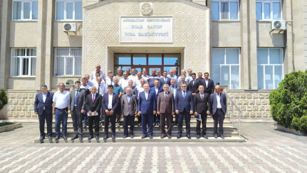 Azərbaycan Respublikası Prezidentinin 2026-cı il 25 may tarixli Sərəncamının icrasına dəstək olaraq Ucar rayonunda çəltikçiliyin inkişaf etdirilməsi ilə bağlı çəltik istehsalçılarının nümayəndələri tərəfindən çəltik istehsalçıları birliyinin təsis yığıncağı keçirilmişdir.
