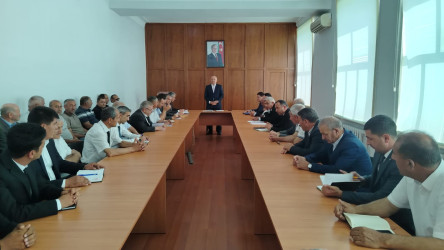 Azərbaycan Respublikası Prezidentinin 2026-cı il 25 may tarixli Sərəncamının icrasına dəstək olaraq Ucar rayonunda çəltikçiliyin inkişaf etdirilməsi ilə bağlı çəltik istehsalçılarının nümayəndələri tərəfindən çəltik istehsalçıları birliyinin təsis yığıncağı keçirilmişdir.