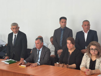 Ucar rayonunda Azərbaycan Respublikasında 2026-cı ilin "Şəhərsalma və Memarlıq İli" elan edilməsi ilə bağlı təsdiq edilmiş Tədbirlər Planına əsasən şəhərsalma və memarlıq sahəsində növbəti ictimai maarifləndirmə tədbiri keçirildi