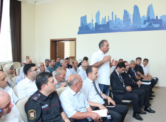 Ucar rayon İcra Hakimiyyəti Başçısı Mənsur Məmmədov 25 iyul 2025-ci il tarixdə Rəstəcə kəndində səyyar qəbul keçirib