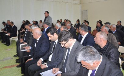 Ucar rayon İcra Hakimiyyəti Başçısı Mənsur Məmmədovun 06 may 2026-cı il tarixdə Bərgüşad kəndində səyyarı qəbulu keçirildi