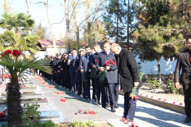 Ucar rayonunda “8 Noyabr - Zəfər Günü” ilə əlaqədar mədəni-kütləvi tədbir keçirildi