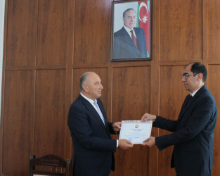 Ucar rayonunda dövlət qulluqçularının peşə bayramı günü qeyd edildi