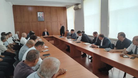 Ucar rayonunda “Azərbaycan Respublikasında kənd təsərrüfatı, balıqçılıq və akvakultura məhsullarının istehsalı və emalı sahələrinin inkişafına dair 2026–2030-cu illər üçün Dövlət Proqramı”nın icrasından irəli gələn vəzifələr müzakirə olunub
