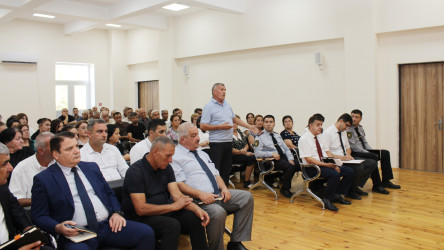 Ucar rayon İcra Hakimiyyəti Başçısı Mənsur Məmmədovun 23 sentyabr 2026-cı il tarixdə Qazyan kəndində səyyar qəbulu keçirilib