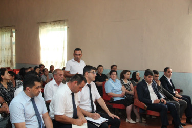 Ucar rayon İcra Hakimiyyəti Başçısı Mənsur Məmmədovun 10 sentyabr 2025-ci il tarixində Əlikənd kəndində səyyarı qəbulu keçirilib