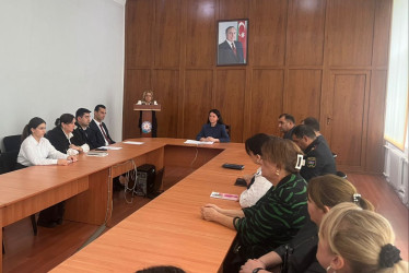 Ucar Rayon İcra Hakimiyyəti yanında Məişət zorakılığının qarşısının alınması sahəsində monitorinq və əlaqələndirmə qrupunun iştirakı ilə tədbir keçirildi