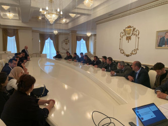 Ucar rayonunda 21 oktyabr 2025-ci il tarixdə dövlət qulluqçuları üçün təlim keçirildi