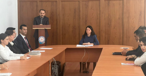 Ucar Rayon İcra Hakimiyyəti yanında Məişət zorakılığının qarşısının alınması sahəsində monitorinq və əlaqələndirmə qrupunun iştirakı ilə tədbir keçirildi