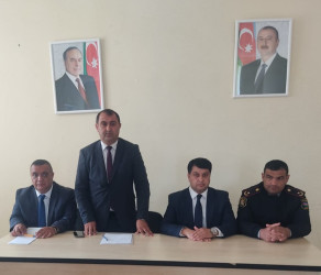 Ucar rayonunun Bərgüşad kəndində “Konstitusiya və Suverenlik İli” çərçivəsində “Ümummilli Lider Heydər Əliyev müstəqil Azərbaycan Konstitusiyasının müəllifidir” mövzusunda tədbir keçirildi