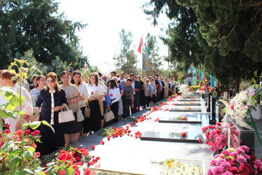 Ucar rayonunda 27 sentyabr - Anım Günü ilə əlaqədar tədbir keçirildi