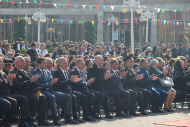 Ucar rayonunda “8 Noyabr - Zəfər Günü”nün beşinci ildönümü ilə əlaqədar mədəni-kütləvi tədbir keçirildi
