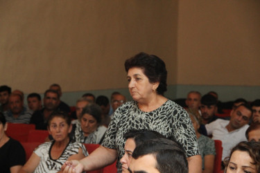 Ucar rayon İcra Hakimiyyəti Başçısı Mənsur Məmmədovun 10 sentyabr 2025-ci il tarixində Əlikənd kəndində səyyarı qəbulu keçirilib