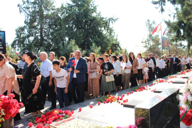 Ucar rayonunda 27 sentyabr - Anım Günü ilə əlaqədar tədbir keçirildi