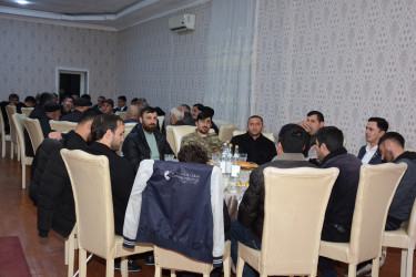 Ucar rayonunda iftar süfrəsi təşkil olunub