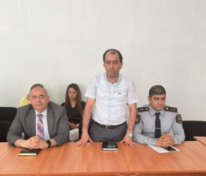 Ucar Rayon İcra Hakimiyyətində “İnsan Hüquqları Aylığı” çərçivəsində tədbir keçirilmişdir