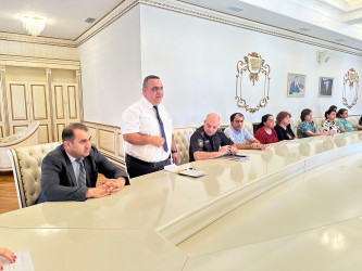 Ucar Rayon Heydər Əliyev Mərkəzində Korrupsiyaya qarşı mübarizənin gücləndirilməsinə dair 2022─2026-cı illər üçün Milli Fəaliyyət Planı” üzrə Tədbirlər Planı”nda nəzərdə tutulmuş tədbirlərin icrası ilə bağlı maarifləndirmə tədbiri keçirildi