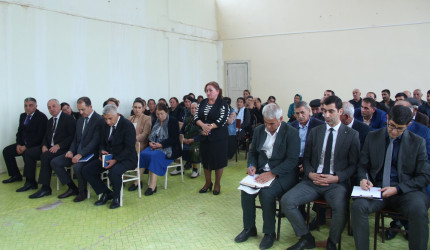 Ucar rayon İcra Hakimiyyəti Başçısı Mənsur Məmmədovun 17 sentyabr 2025-ci il tarixdə Bərgüşad kəndində səyyarı qəbulu keçirildi