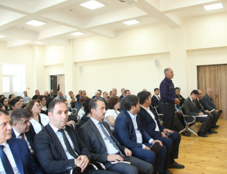 Ucar rayon İcra Hakimiyyəti Başçısı Mənsur Məmmədovun 24 sentyabr 2025-ci il tarixdə Qazyan kəndində səyyar qəbulu keçirilib