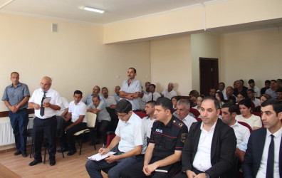 Ucar rayon İcra Hakimiyyəti Başçısı Mənsur Məmmədovun 03 sentyabr 2025-ci il tarixdə Xələc kəndində səyyarı qəbulu keçirilmişdir