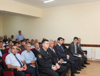 Ucar rayon İcra Hakimiyyəti Başçısı Mənsur Məmmədovun 14 may 2025-ci il tarixdə Xələc kəndində səyarı qəbulu keçirilmişdir