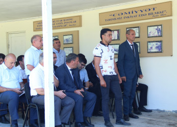 Ucar rayon İcra Hakimiyyəti Başçısı Mənsur Məmmədov 19 iyun 2025-ci il tarixdə Ənvər Məmmədxanlı kəndində səyyar qəbul keçirib