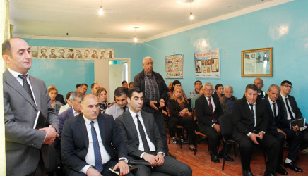 Ucar rayon İcra Hakimiyyəti Başçısı Mənsur Məmmədov 07 oktyabr 2026-cı il tarixdə Ənvər Məmmədxanlı kəndində səyyar qəbul keçirib