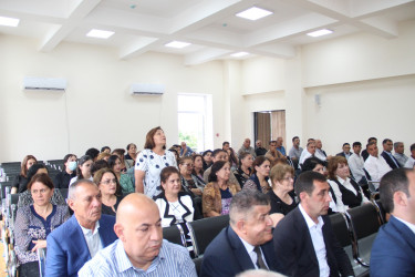 Ucar rayon İcra Hakimiyyəti Başçısı Mənsur Məmmədovun 04 iyun 2025-ci il tarixdə Qazyan kəndində səyyar qəbulu keçirilib