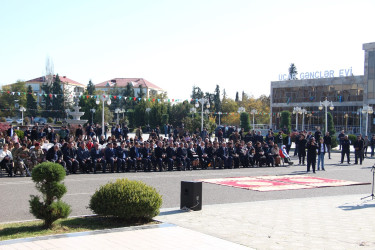 Ucar rayonunda “8 Noyabr - Zəfər Günü” ilə əlaqədar mədəni-kütləvi tədbir keçirildi