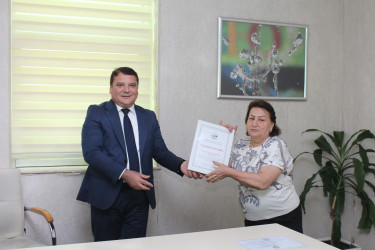 Ucar rayonunda 5 iyun - Su Təsərrüfatı və Meliorasiya İşçiləri günü münasibətilə tədbir keçirildi