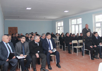 Ucar rayon İcra Hakimiyyəti Başçısı Mənsur Məmmədov 11 fevral 2026-cı il tarixdə Yuxarı Şilyan kəndində səyyar qəbul keçirib