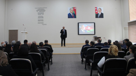 Ucar rayonunda Azərbaycan xalqının Ümummilli Lideri Heydər Əliyevin anadan olmasının 103-cü ildönümü münasibətilə tədbir keçirilib