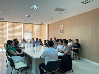 Ucar rayonunda “Konstitusiya və Suverenlik İli” çərçivəsində “Ümummilli Lider Heydər Əliyev müstəqil Azərbaycan Konstitusiyasının müəllifidir” mövzusunda tədbir keçirildi