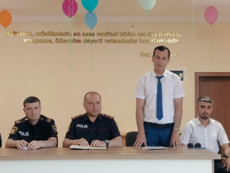 Ucar rayon Qarabörk kənd tam orta məktəbində “Konstitusiya və Suvernlik ili”nə həsr olunmuş tədbir keçirilmişdir