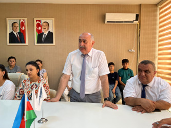 Ucar rayonuna 26 iyun “Narkotik vasitələrin sui-istifadəsi və qanunsuz dövriyyəsi ilə Beynəlxalq Mübarizə Günü” çərçivəsində “Sağlam həyat naminə narkotikə və tütünə yox deyək” mövzusunda maarifləndirici tədbir keçirilmişdir