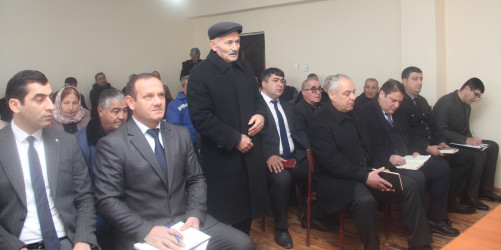 Ucar rayon İcra Hakimiyyəti Başçısı Mənsur Məmmədovun 07 yanvar 2026-cı il tarixində Şahlıq kəndində səyyarı qəbulu keçirilib