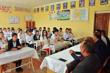 Ucar rayon Boyat kənd tam orta ümumtəhsil məktəbində 26 iyun “Narkotik vasitələrin sui-istifadəsi və qanunsuz dövriyyəsi ilə Beynəlxalq Mübarizə Günü” çərçivəsində “Sağlam həyat naminə narkotikə və zərərli vərdişlərə yox deyək” mövzularında maarifləndirici tədbir keçirilmişdir