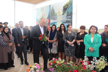 Ucar rayonunda Vətən müharibəsində şəhid olan Kənan Məmmədovun ildönümü ilə əlaqədar məzarı ziyarət olundu