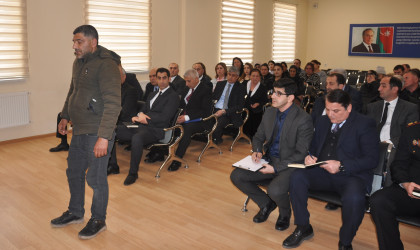 Ucar rayon İcra Hakimiyyəti Başçısı Mənsur Məmmədov 06 mart 2026-cı il tarixdə Qarabörk kəndində səyyar qəbul keçirib